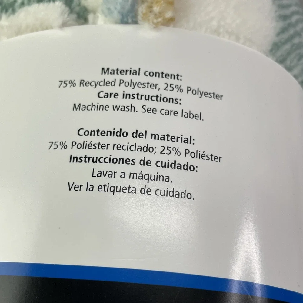 Mainstays Fleece Plush Throw Blanket 50